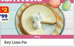 M & M Food Market Key Lime Pie offer