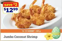 M & M Food Market Jumbo Coconut Shrimp offer