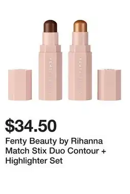 Sephora Fenty Beauty by Rihanna Match Stix Duo Contour + Highlighter Set offer