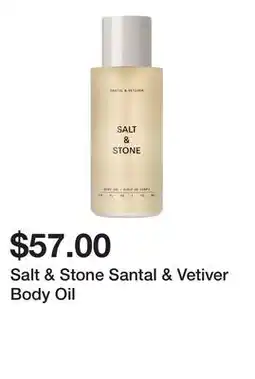 Sephora Salt & Stone Santal & Vetiver Body Oil offer