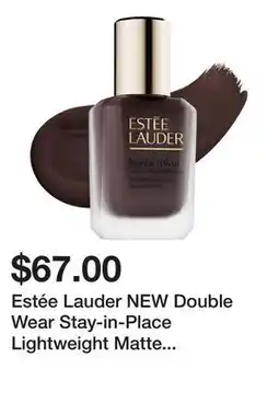 Sephora Estée Lauder NEW Double Wear Stay-in-Place Lightweight Matte Foundation with 36H Wear offer