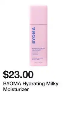 Sephora BYOMA Hydrating Milky Moisturizer offer