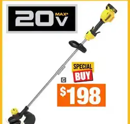 Home Depot Lithium-Ion cordless 13 string trimmer kit includes 4AH battery and charger offer