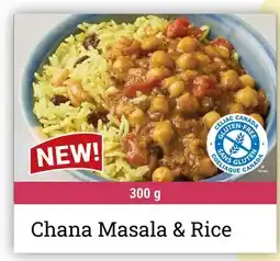 M & M Food Market Chana Masala & Rice offer