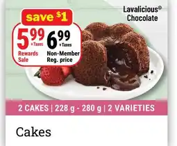 M & M Food Market Lavalicious Chocolate Cake offer