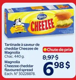 Walmart Magnolia Cheezee cheddar flavoured spread offer