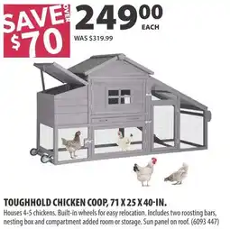 Co-op Toughhold chicken coop offer