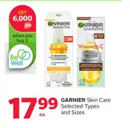 Rexall GARNIER Skin Care offer