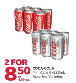 Rexall COCA-COLA Mini Cans offer