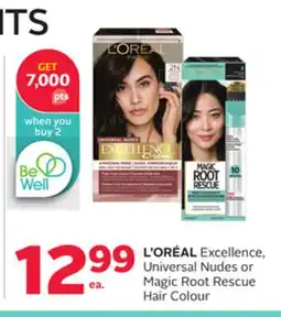 Rexall L' ORÉAL Excellence, Universal Nudes or Magic Root Rescue Hair Colour offer