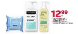 Rexall NEUTROGENA or AVEENO Cleansers offer
