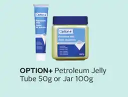 Rexall OPTION+ Petroleum Jelly Tube offer