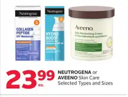 Rexall NEUTROGENA or AVEENO Skin Care offer