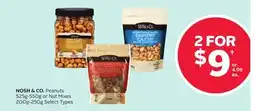 Rexall NOSH & CO. Peanuts 525g-550g or Nut Mixes 200g-250g offer