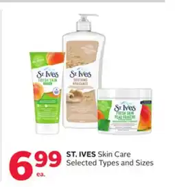 Rexall ST. IVES Skin Care offer