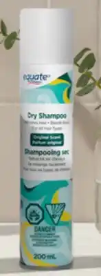 Walmart Equate original dry shampoo offer