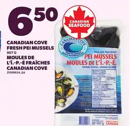 Independent City Market CANADIAN COVE FRESH PEI MUSSELS offer