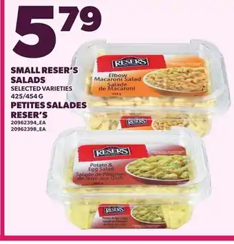 Independent City Market SMALL RESER'S SALADS, 425/454 G offer