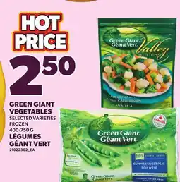 Independent City Market GREEN GIANT VEGETABLES offer