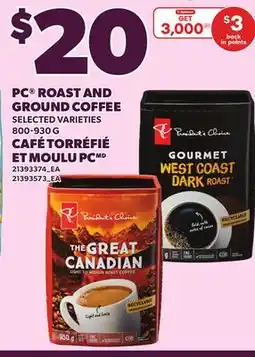 Independent City Market PC ROAST AND GROUND COFFEE offer