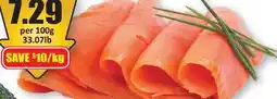 Starsky Vodka Smoked Salmon offer