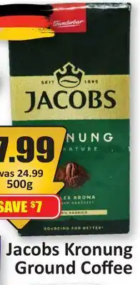 Starsky Jacobs Kronung Ground Coffee offer