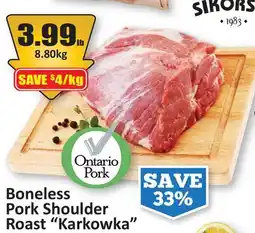 Starsky Boneless Pork Shoulder Roast Karkowka offer