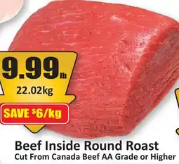 Starsky Beef Inside Round Roast offer