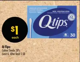Shoppers Drug Mart Q-Tips Cotton Swabs offer