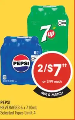 Shoppers Drug Mart PEPSI BEVERAGES offer