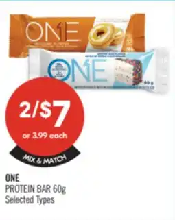 Shoppers Drug Mart ONE PROTEIN BAR offer