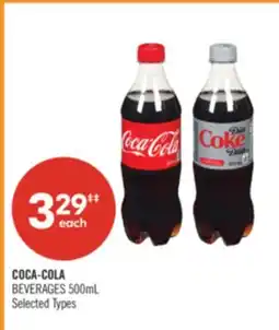 Shoppers Drug Mart COCA-COLA BEVERAGES offer