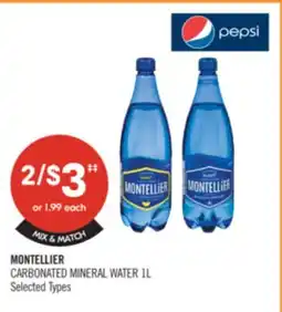 Shoppers Drug Mart MONTELLIER CARBONATED MINERAL WATER offer