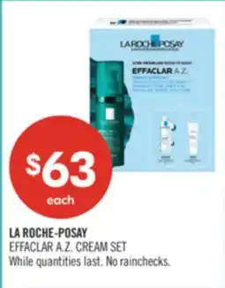 Shoppers Drug Mart LA ROCHE-POSAY EFFACLAR A.Z. CREAM SET offer