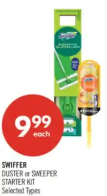 Shoppers Drug Mart SWIFFER DUSTER or SWEEPER STARTER KIT offer