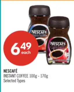 Shoppers Drug Mart NESCAFÉ INSTANT COFFEE offer