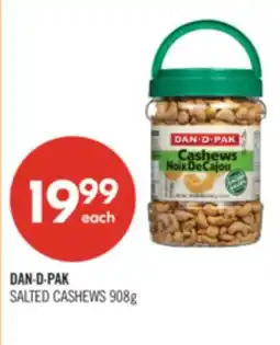 Shoppers Drug Mart DAN·D·PAK SALTED CASHEWS offer