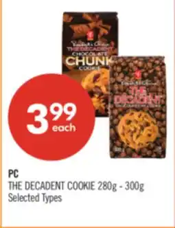 Shoppers Drug Mart PC THE DECADENT COOKIE offer