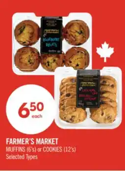 Shoppers Drug Mart FARMER'S MARKET MUFFINS (6's) or COOKIES (12's) offer