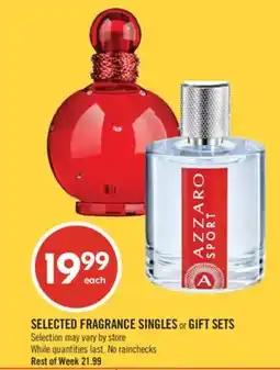 Shoppers Drug Mart SELECTED FRAGRANCE SINGLES or GIFT SETS offer