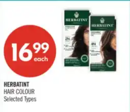 Shoppers Drug Mart HERBATINT HAIR COLOUR offer