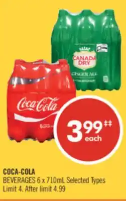 Shoppers Drug Mart COCA-COLA BEVERAGES offer