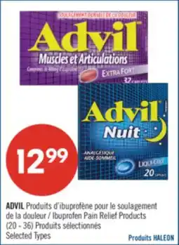 Shoppers Drug Mart ADVIL Ibuprofen Pain Relief Products 20 - 36 offer