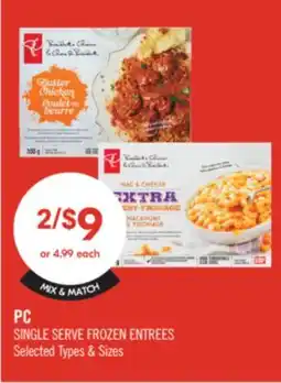 Shoppers Drug Mart PC SINGLE SERVE FROZEN ENTREES offer