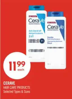 Shoppers Drug Mart CERAVE HAIR CARE PRODUCTS offer