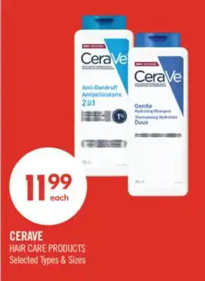 Shoppers Drug Mart CERAVE HAIR CARE PRODUCTS offer