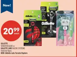 Shoppers Drug Mart GILLETTE SENSITIVEGLIDE or GILLETTE LABS RAZOR SYSTEMS offer