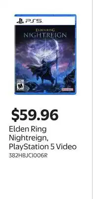 Walmart Elden Ring Nightreign, PlayStation 5 Video offer