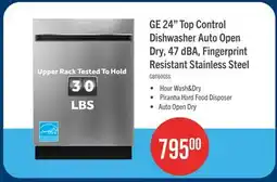 The Brick GE 24 Top Control Dishwasher - Fingerprint Resistant Stainless Steel - GBT600SSVFS offer