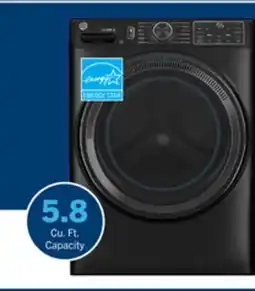 The Brick GE 5.8 Cu. Ft. Front-Load Steam Washer with SmartDispense and UltraFresh System - GFW655SPVDS offer